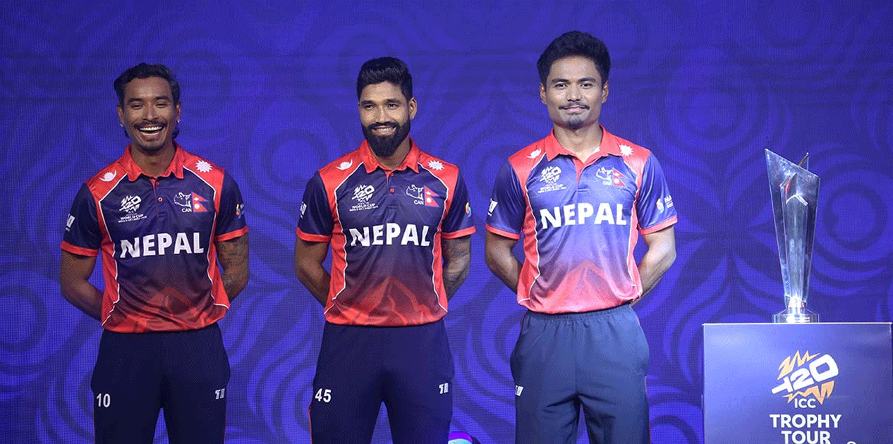 टी-२० विश्वकपमा खेल्नुअघि नेपाली राष्ट्रिय टोलीले श्रीलंकामा ३ र भारतमा २ अभ्यास खेल खेल्ने