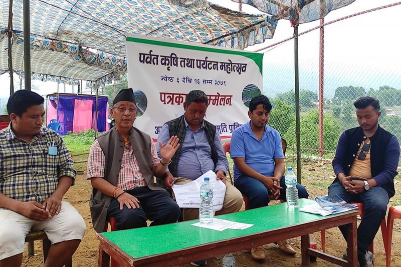 पर्वतमा ११ दिने कृषि तथा पर्यटन प्रवर्धन महोत्सव सुरु