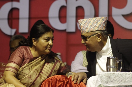 राष्ट्रपतिमा भण्डारी नै: खनालको पक्षमा छैनन् ओली र नेपाल
