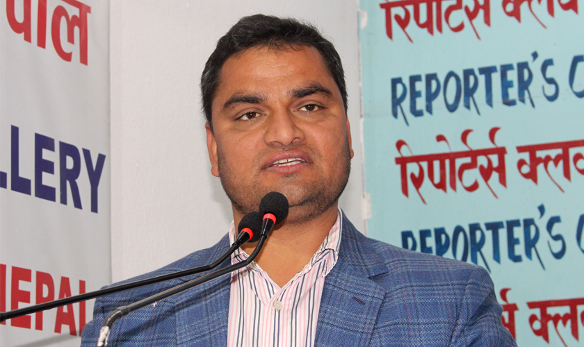 केपी ओली र प्रचण्डले देश कब्जा गर्न खोजे : पौडेल