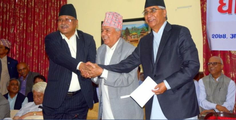 हात मिलाउँदैमा पार्टीमा एकता भएको भन्न मिल्दैन : रामचन्द्र पौडेल