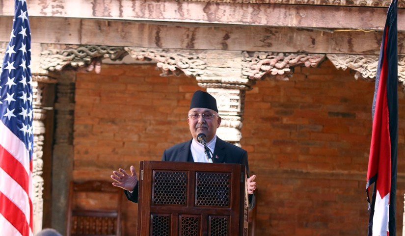 मुुलुक समृद्धि र विकासको नयाँ युगमा प्रवेश : प्रधानमन्त्री ओली
