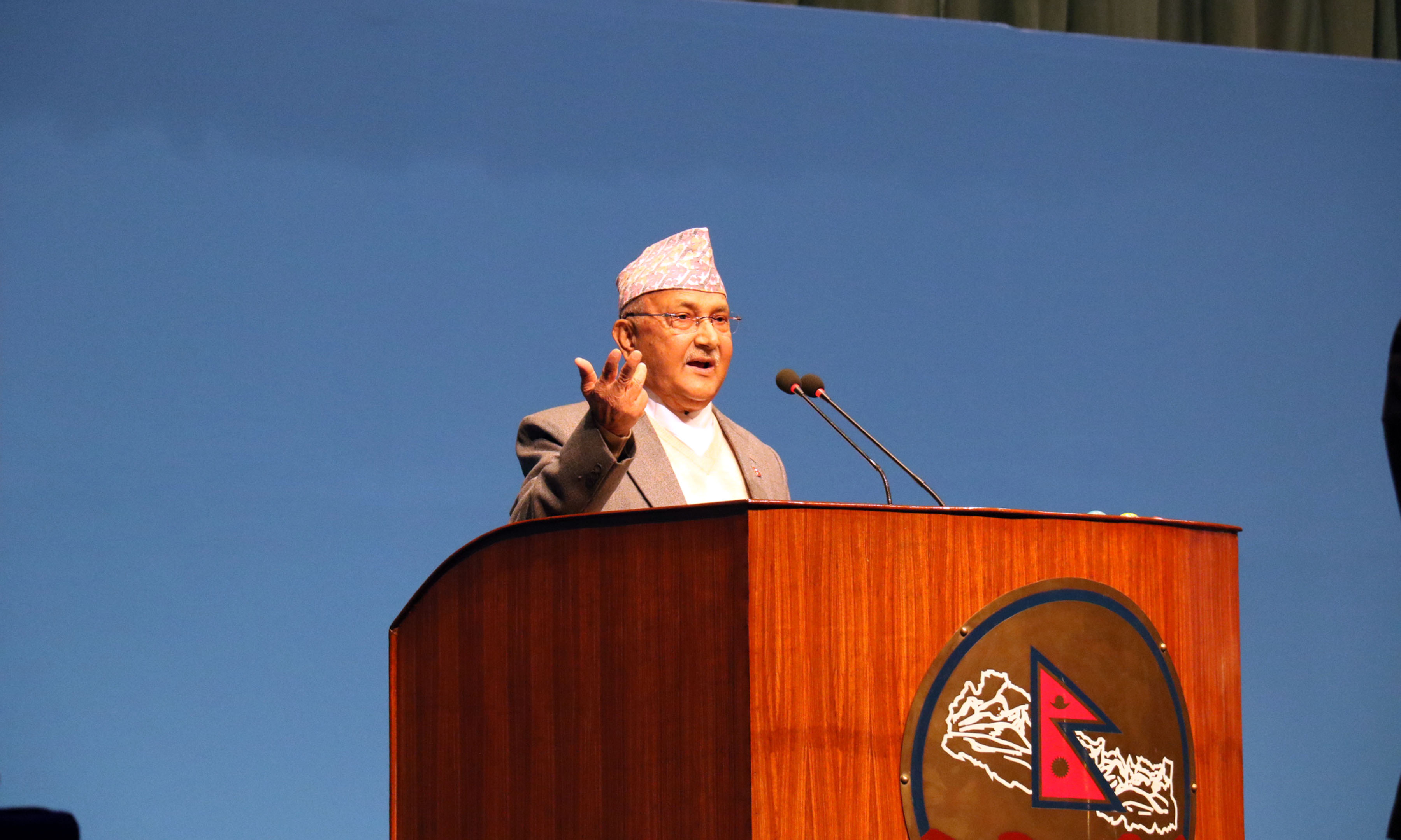 'देशका लागि केही गर्न प्रधानमन्त्री भएको हुँ, भ्रष्टचार गर्दिन, भ्रष्टाचार हुन दिन्न'