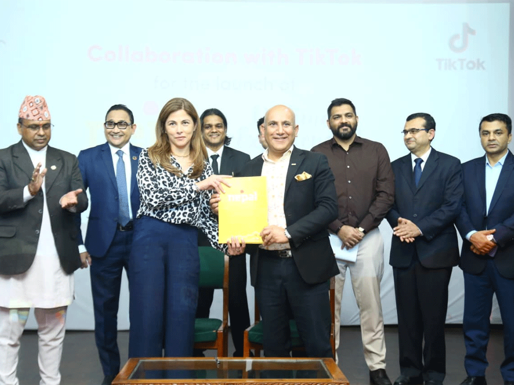 विश्वसामु नेपालको प्रवर्द्धन गर्ने लक्ष्यसहित पर्यटन बोर्ड र टिकटकबीच साझेदारीको घोषणा