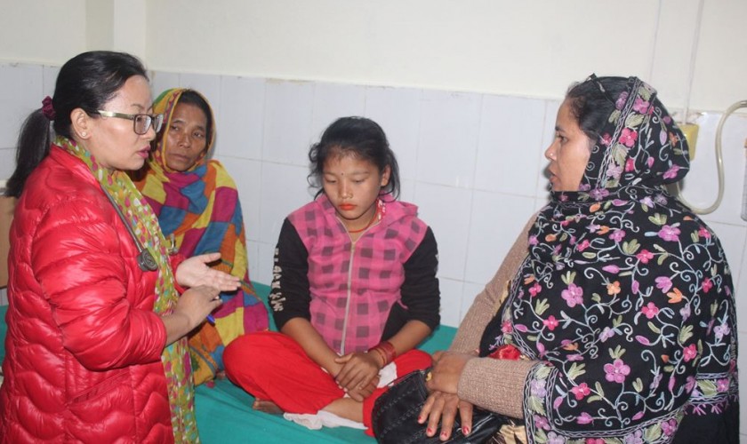 १२ वर्षमै आमा बनिन् गंगामाया