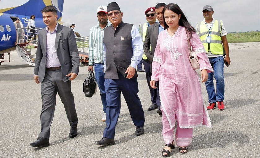 विद्या भण्डारीको राजनीतिमा पुनरागमनको ढोका मैले खोलिदिएको हुँ: प्रचण्ड
