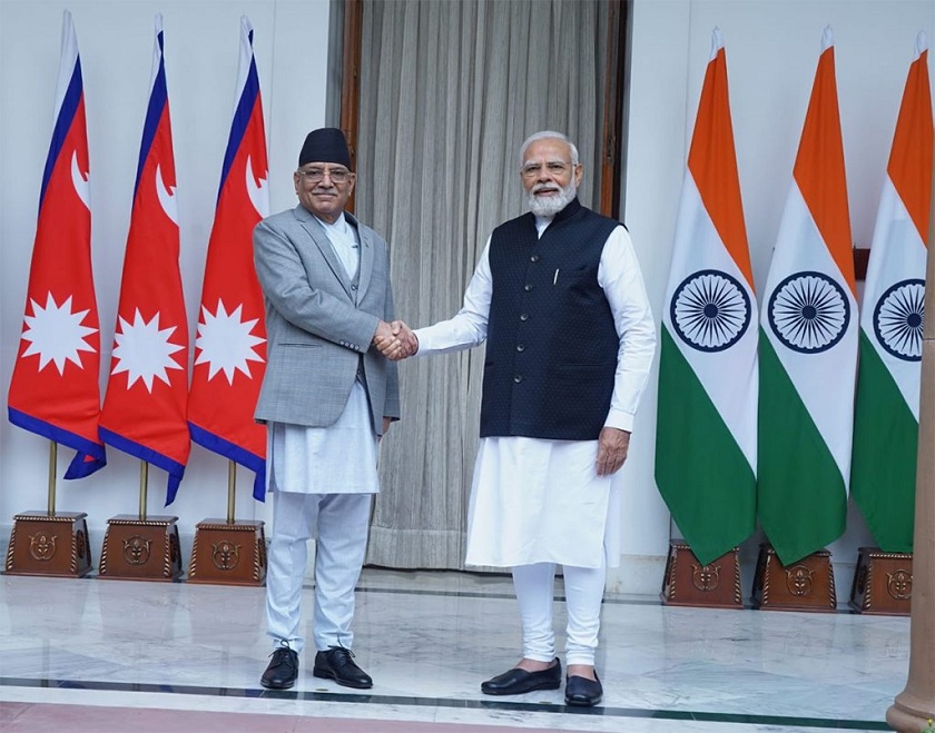 भारतीय प्रधानमन्त्री नरेन्द्र मोदीलाई नेपाल भ्रमणको निम्तो