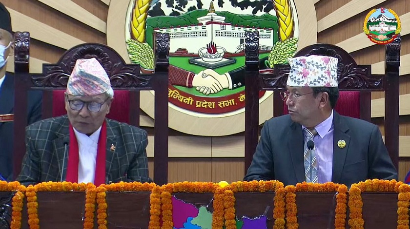 लुम्बिनी प्रदेशको नीति कार्यक्रम : स्थायी राजधानी व्यवस्थापनलाई गौरवको आयोजना घोषणा (पूर्णपाठ)