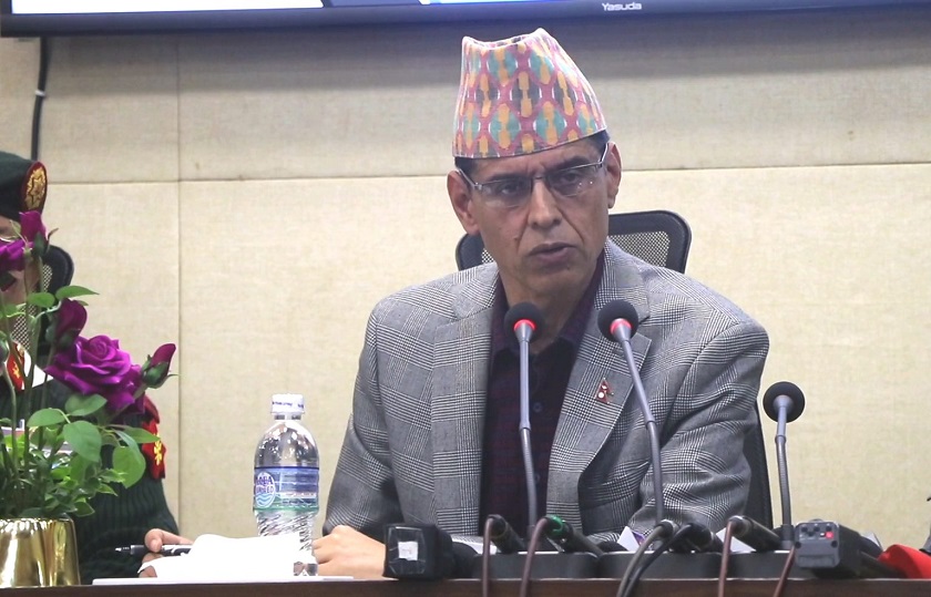 विपद् जोखिम न्युनीकरणका लागि स्थानीय प्रविधि र आविष्कारलाई प्राथमिकता दिन्छौँ : गृहसचिव सिंह