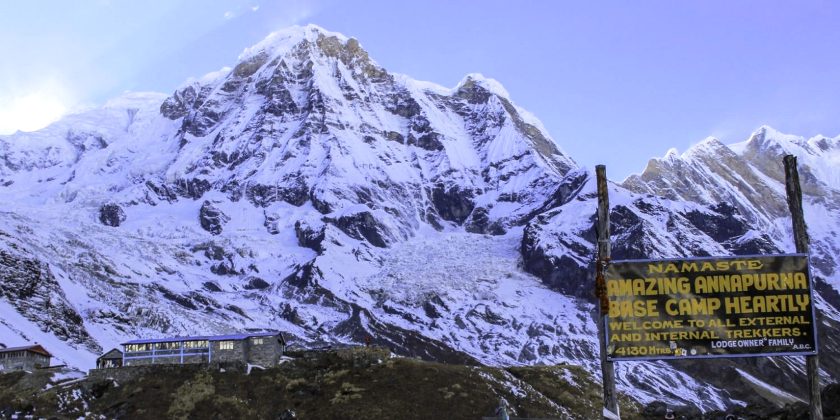 अन्नपूर्ण आधार शिविरमा ५ पर्यटक र २ नेपाली गाइड बेपत्ता