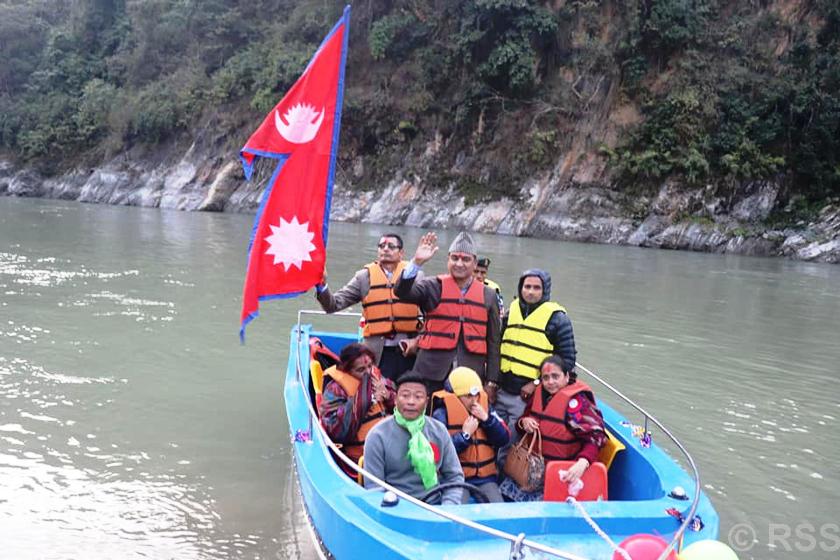 भ्रमण वर्ष २०२० लाई लक्षित गरी कालीगण्डकी नदीमा ‘क्रुजसिप’ सञ्चालन