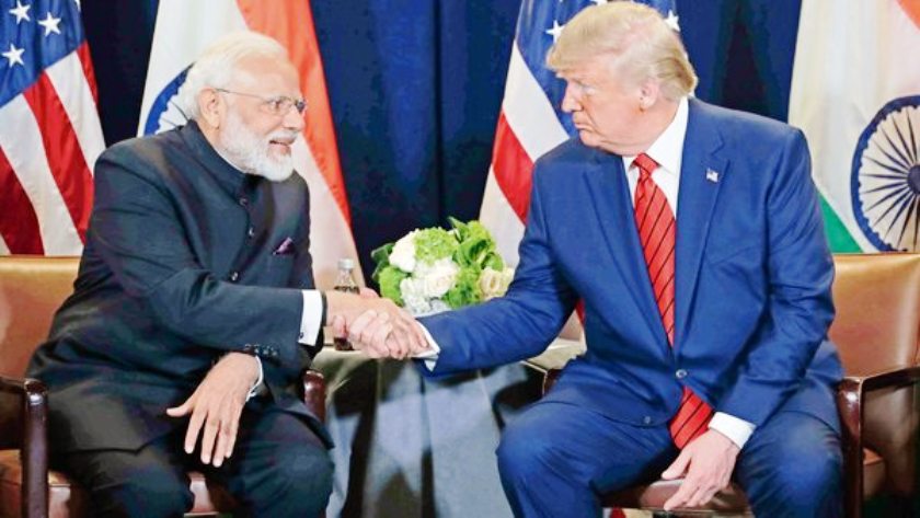 ट्रम्पको भारत भ्रमण : ‘भारत-अमेरिका साथसाथ’