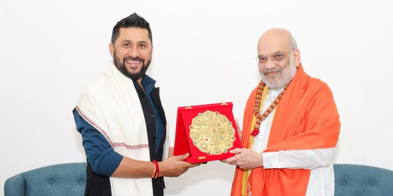 रास्वपा सभापति लामिछाने र भारतका गृहमन्त्री अमित शाहबीच भेटवार्ता