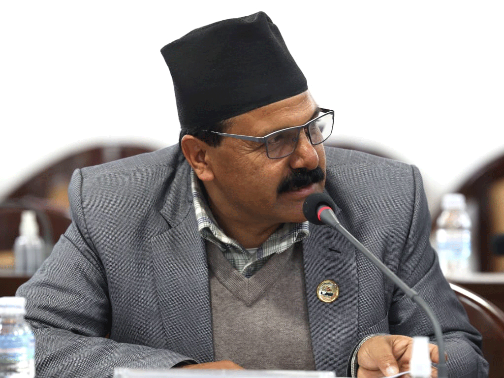 संसदीय दलको नेताबाट राजकुमार शर्माले दिए राजीनामा