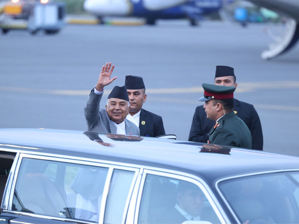 राष्ट्रपति पौडेल सोमबार कतार भ्रमणमा जाँदै