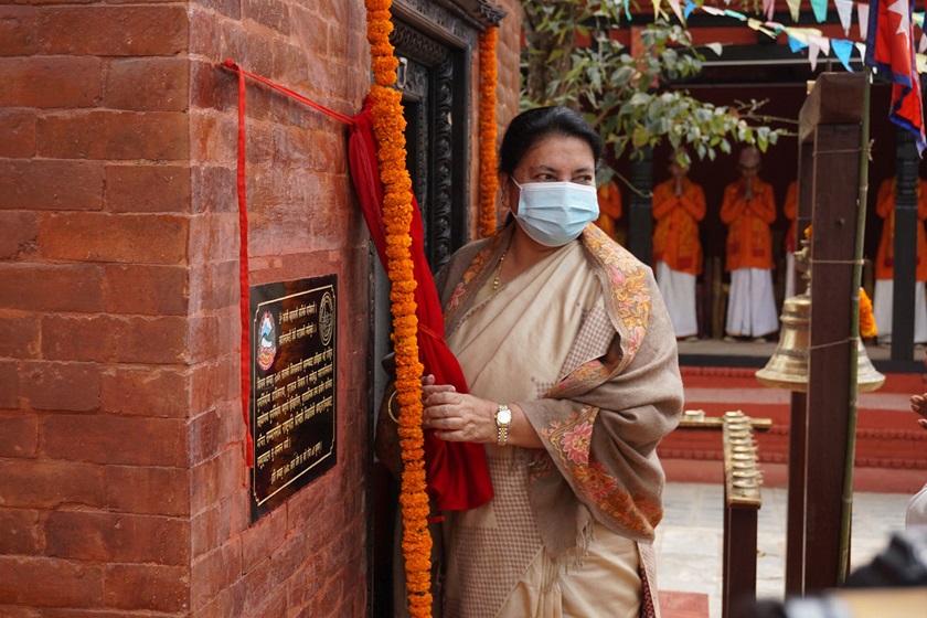 जनताको आवश्यकता सम्बोधननै लोकतन्त्रको संस्थागत: राष्ट्रपति भण्डारी