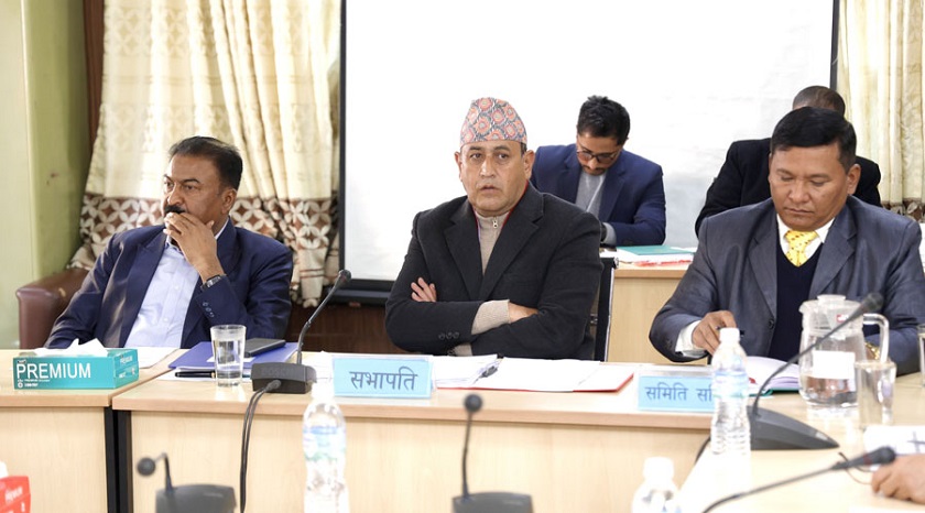रास्वपाले माग्यो राज्य व्यवस्था समिति सभापति खतिवडाको राजीनामा