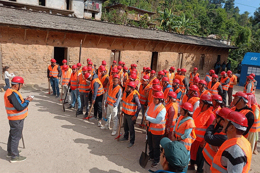माओवादीले गर्‍यो रुकुम पश्चिममा अस्थायी आवास बनाउन ३ हजार स्वयंसेवक परिचालन