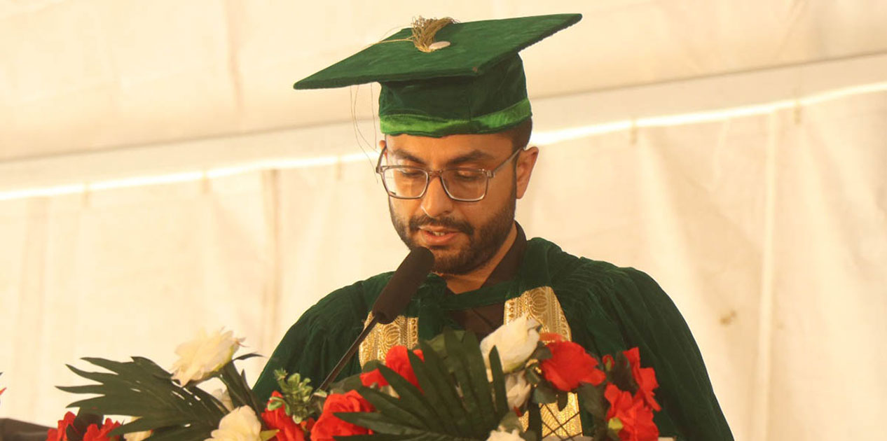 विश्वविद्यालयलाई दलीय प्रभावबाट टाढा राख्न शिक्षामन्त्री पोखरेलको आग्रह