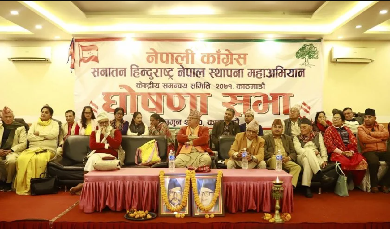 सनातन हिन्दूराष्ट्र नेपाल स्थापना महाअभियानको घोषणापत्र सार्वजनिक