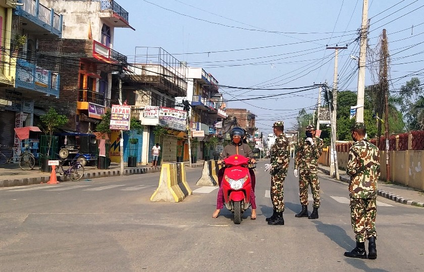 रुपन्देहीको दक्षिण भेगमा आवतजावतमा रोक