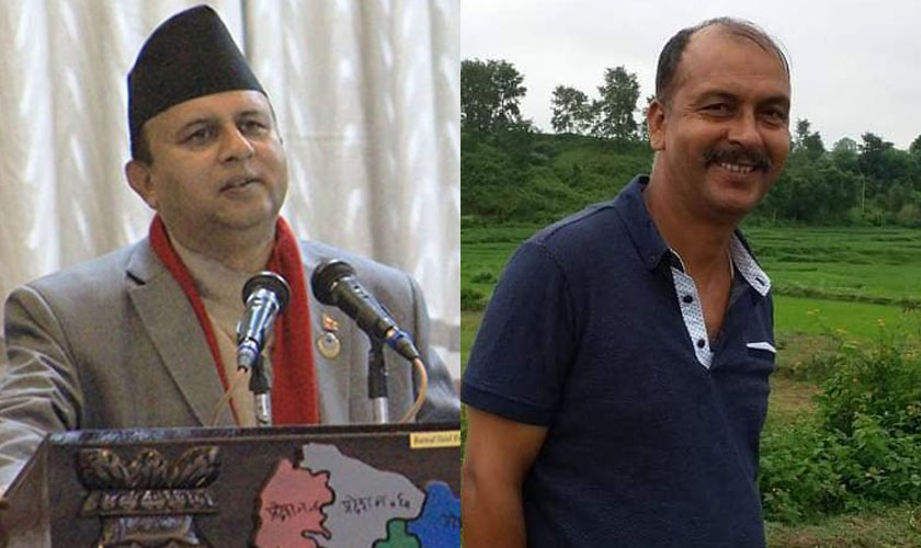 शंकर पोखरेलका ज्वाइँ भूमि आयोगको जिल्ला अध्यक्ष बनेपछि ...