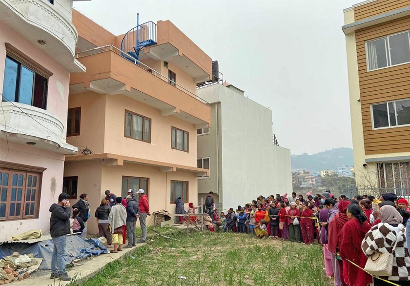 काठमाडौंको स्वयम्भूमा एकै परिवारका तीन जनाको शव फेला