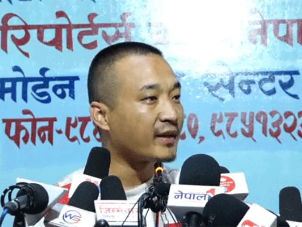 गोरखा-१ बाट उम्मेदवारी दिने सुदन गुरुङको घोषणा