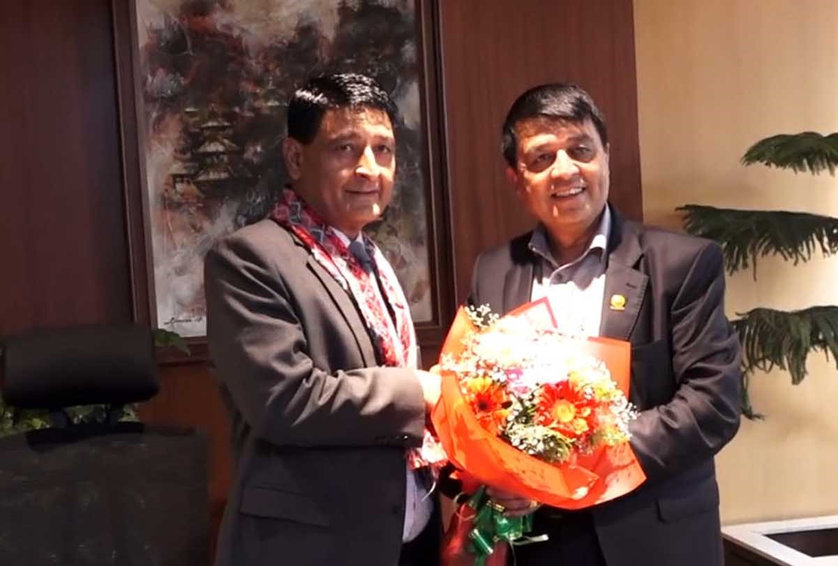ग्लोवल आइएमई बैंकका प्रमुख कार्यकारी अधिकृत रेग्मीले सम्हाले कार्यभार