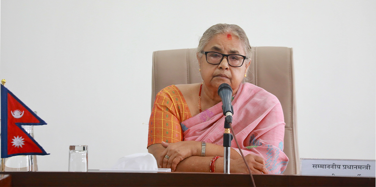 प्रधानमन्त्री सुशीला कार्कीले गरिन् पदभार ग्रहण