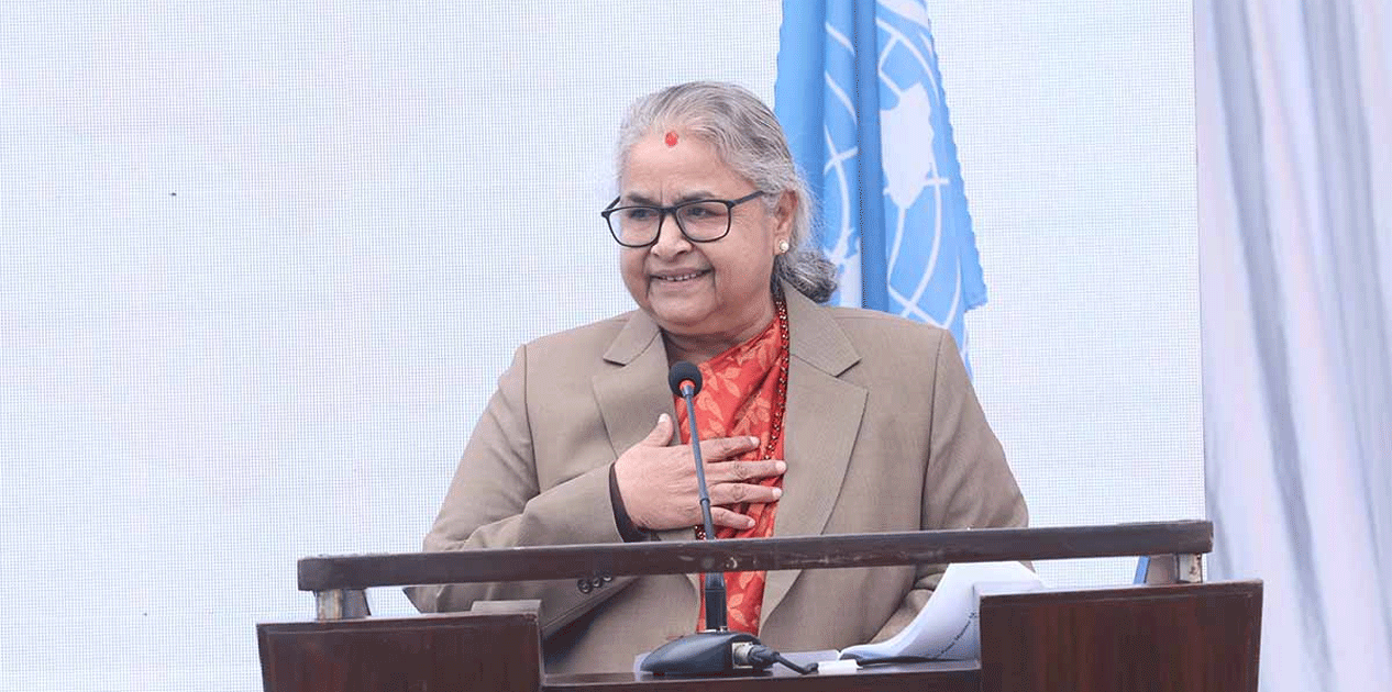 प्रधानमन्त्री कार्कीले भनिन् : ‘राष्ट्र संघको सहयोगको कदर गर्छौँ