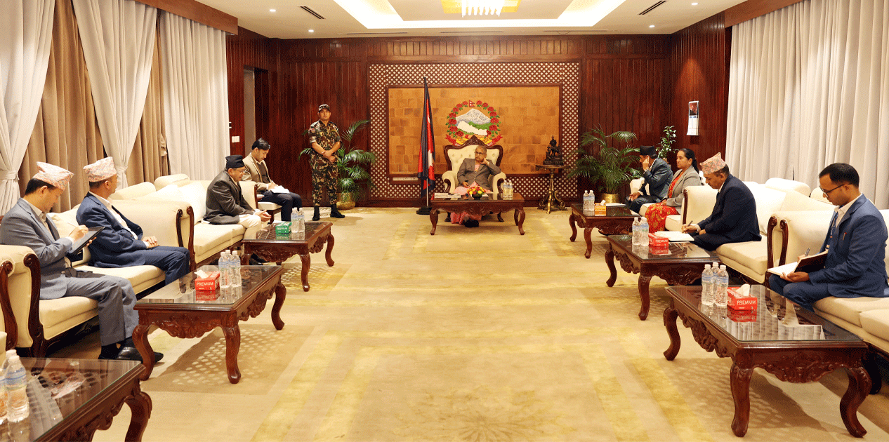 प्रधानमन्त्री कार्की र संघीय संसद्का दुवै सदनका प्रमुखबीच भेटवार्ता