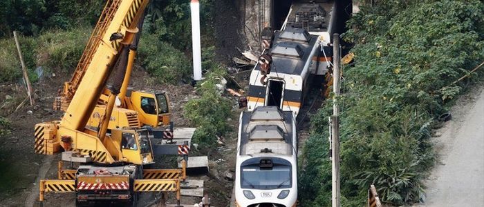 ताइवान रेल दुर्घटना : मृत्यु हुनेको संख्या ५० पुग्यो
