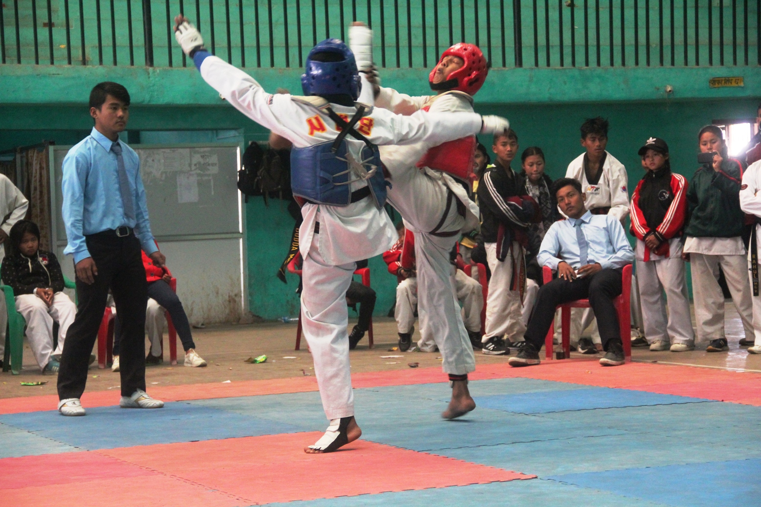 आठ वटा स्वर्णपदकसहित गैंडाकोट तेक्वान्दो डोजाङ पहिलो