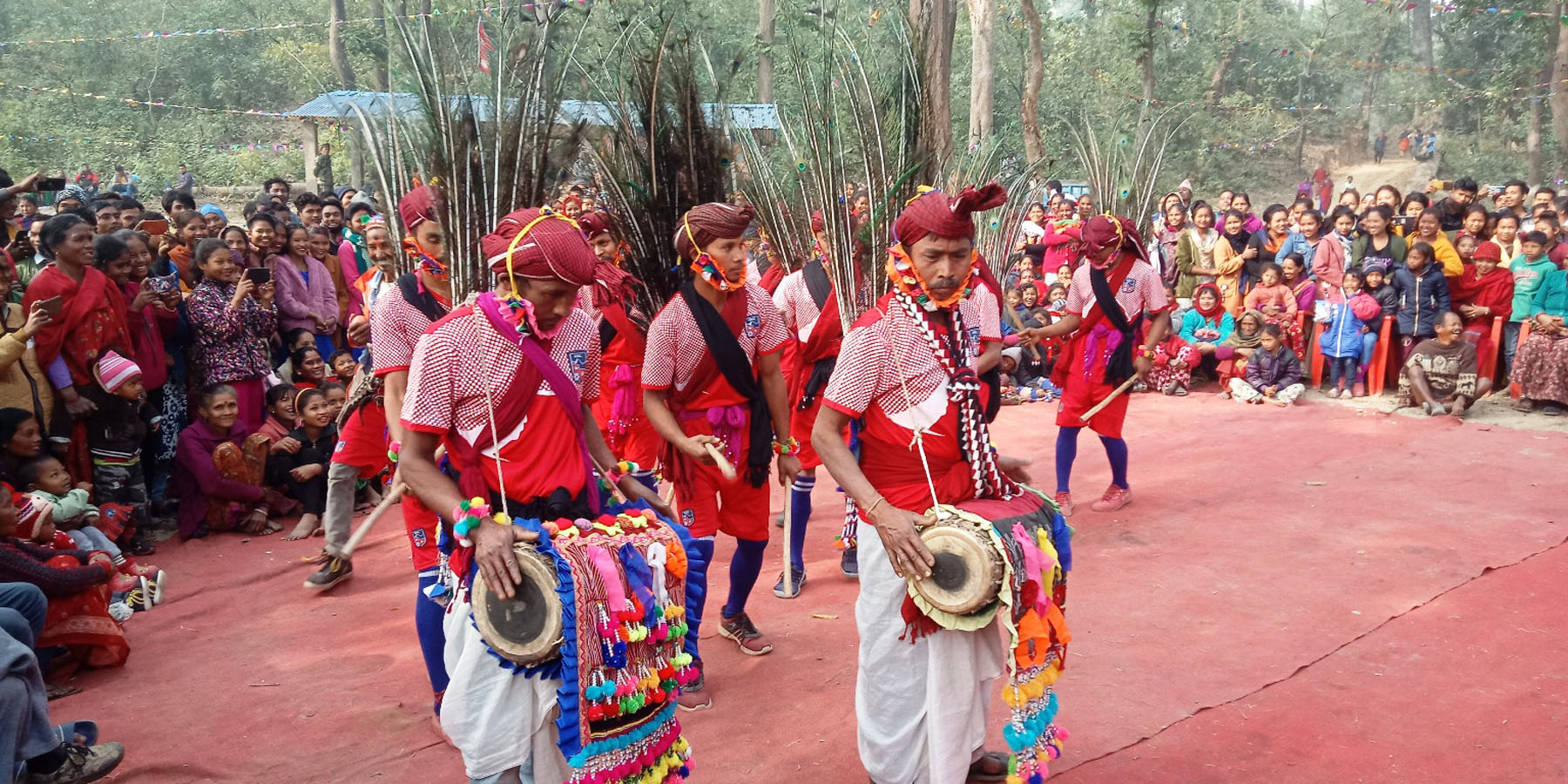 थारू समुदायले आज अटवारी पर्व मनाउँदै