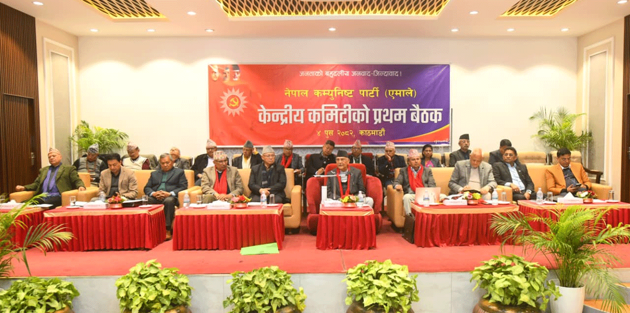 एमालेले केन्द्रीय कमिटीबाट बिदा भएकालाई समेटेर सल्लाहकार परिषद् गठन गर्ने