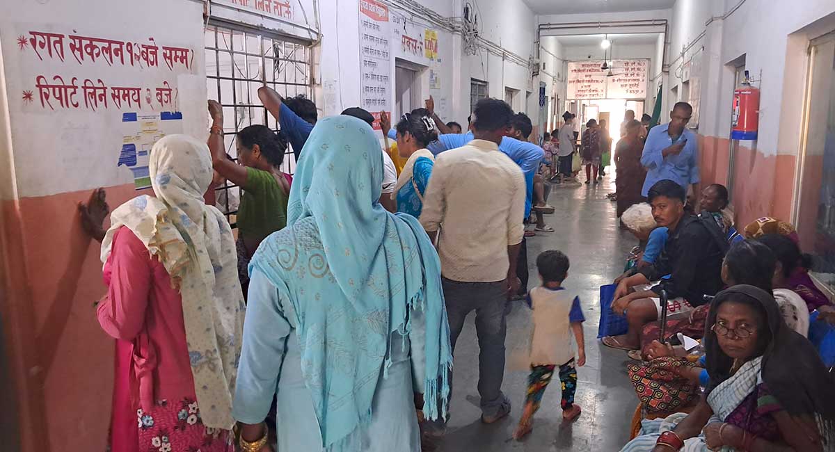 गर्मी बढेसँगै अस्पतालमा बिरामीको चाप