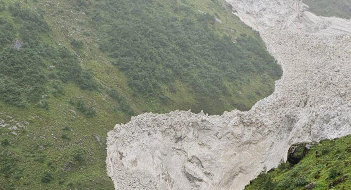 मुस्ताङको बोक्सी खोलामा पुनः हिमपहिरो