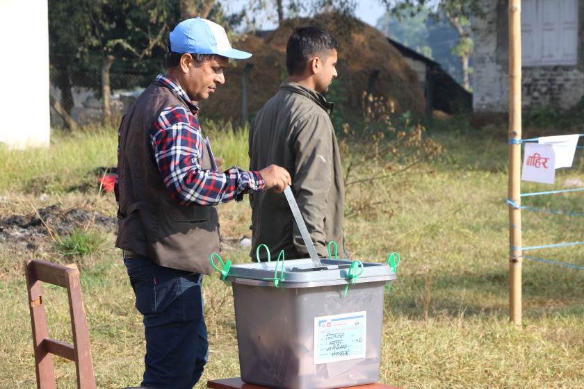 देशभर मतदान सम्पन्न, कहाँ कति प्रतिशत मतदान भयो ?