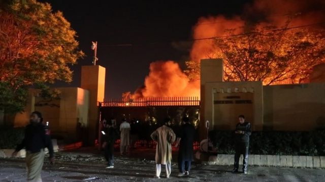 पाकिस्तानको एउटा होटलमा बम विस्फोट, कम्तीमा चार जनाको मृत्यु