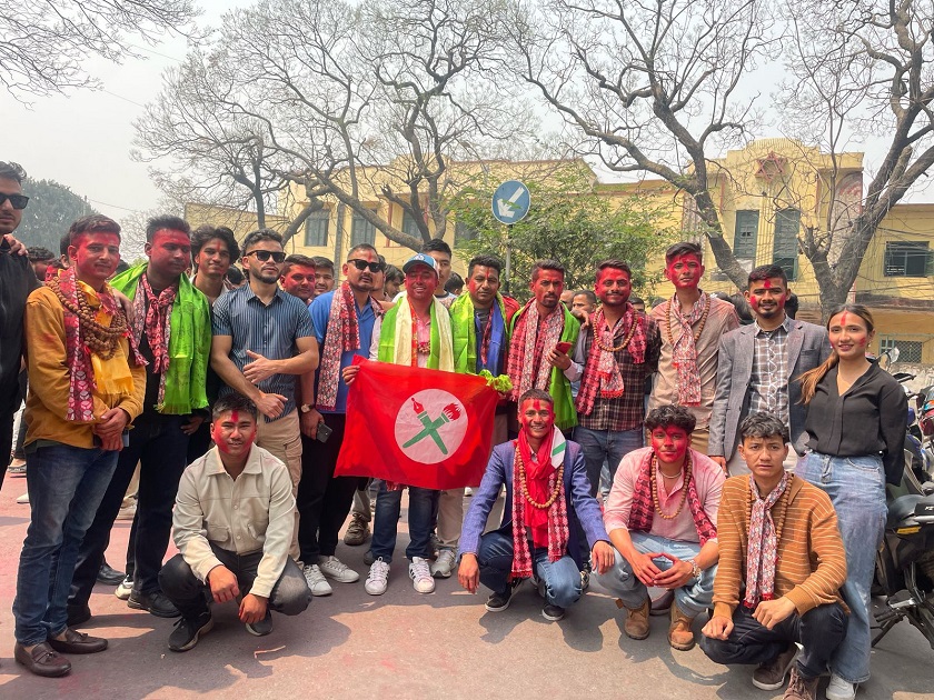 त्रिचन्द्र क्याम्पसको स्ववियु अध्यक्षमा नेविसंघका कोइराला निर्वाचित