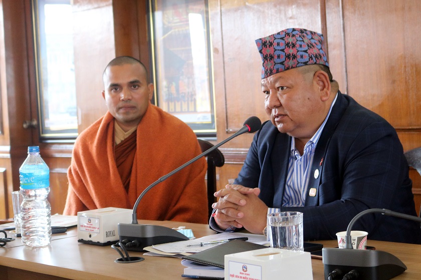 लुम्बिनी क्षेत्रको विकासमा लाग्नूस् : मन्त्री आले
