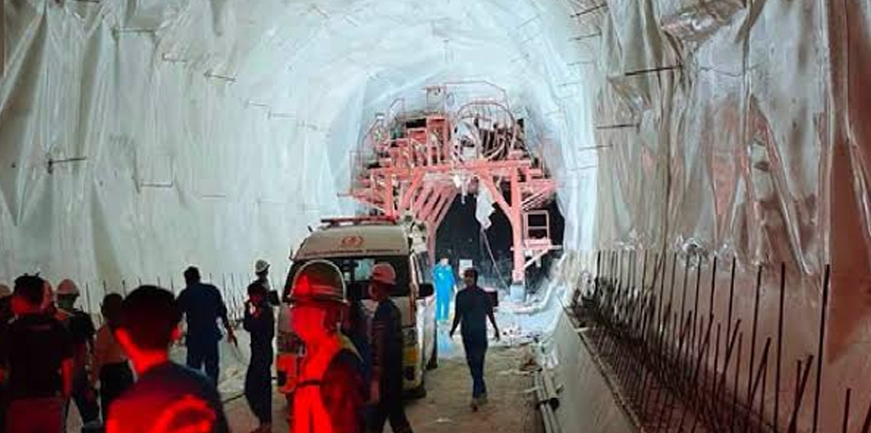 उत्तरी थाइल्याण्डमा रेलवे सुरुङ निर्माणका क्रममा दुर्घटना, दुईको मृत्यु