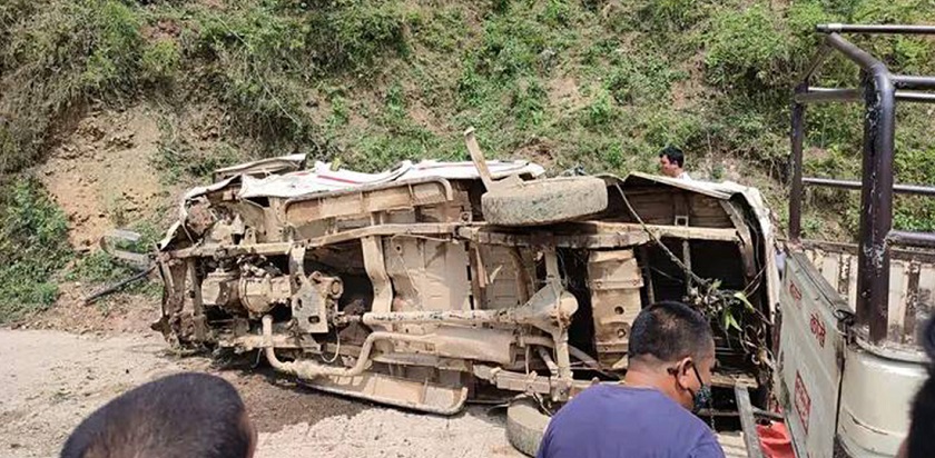 उत्तराखन्डमा बस दुर्घटना हुँदा २५ तीर्थयात्रीको मृत्यु