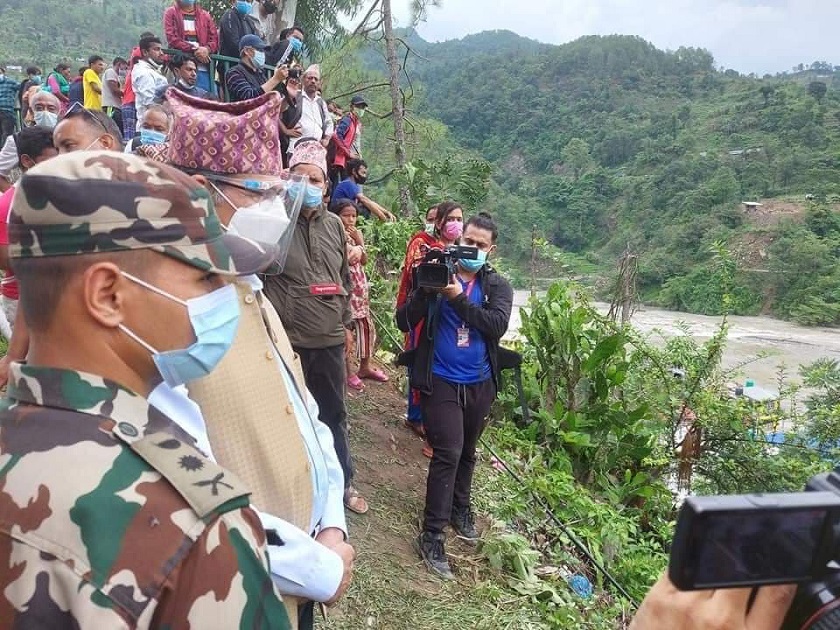 मेलम्चीमा अकल्पनीय त्रासदी : सयभन्दा बढी परिवार विस्थापित