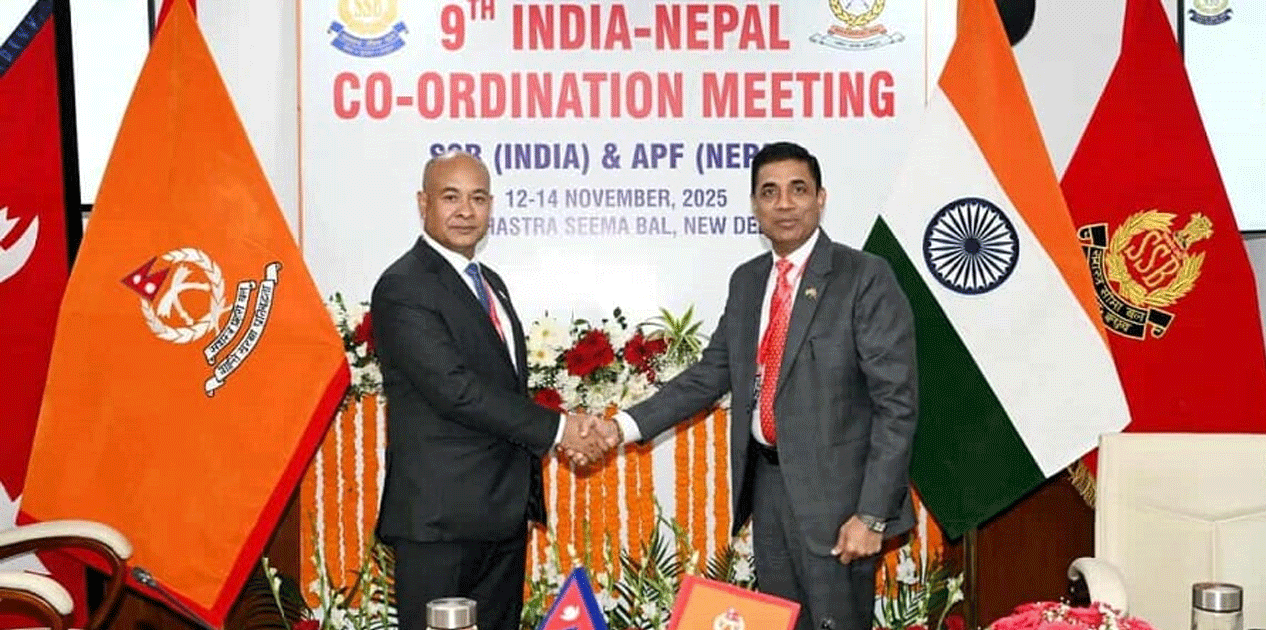 सशस्त्र प्रहरी बल नेपाल र सशस्त्र सीमा बलबिचको समन्वयात्मक बैठक सम्पन्न