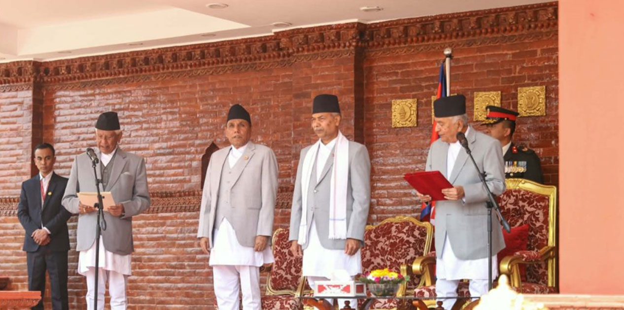 प्रतिनिधि सभाका ज्येष्ठ सदस्य केसीले लिए शपथ