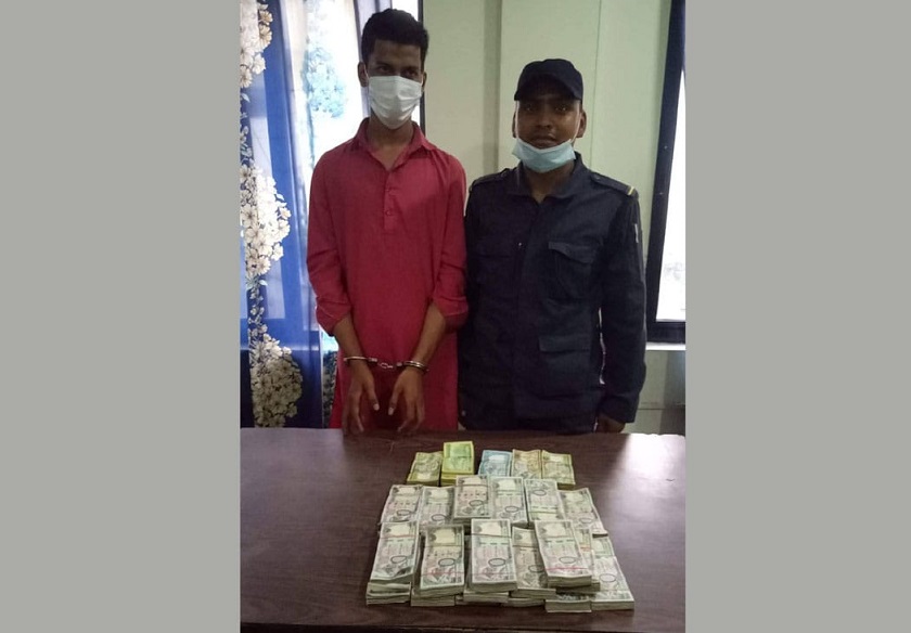 स्रोत नखुलेको २३ लाख ८९ हजार नेपाली रुपैयाँसहित भारतीय युवक पक्राउ