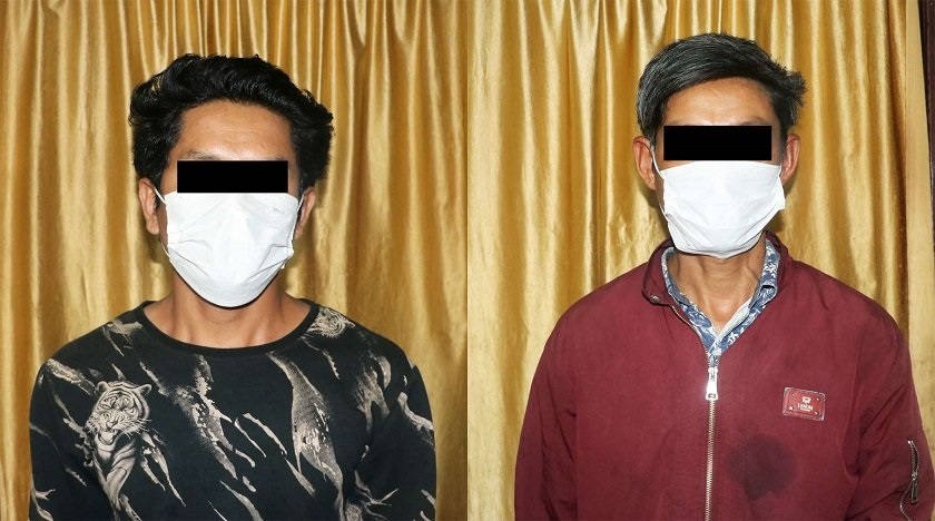 मरेको खसीको मासु बेचेको आरोपमा २ जना पक्राउ