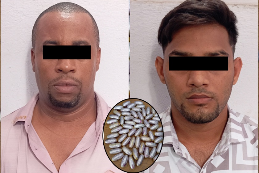 एक किलो अवैध लागुऔषध कोकिनसहित दुई विदेशी पक्राउ